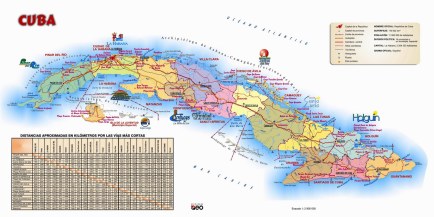Cuba + mapa