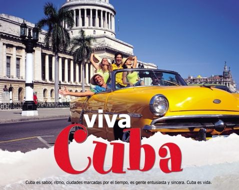 La Habana auto amarillo