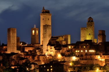 San Gimignano is a small walled medieval hill town in the province of Siena, Tuscany, north-central Italy